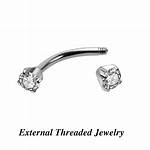 External Threaded Jewelry