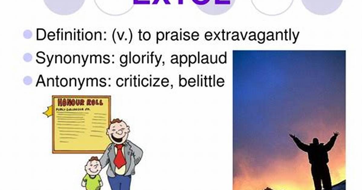 Extol Definition