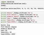 Extract Month from Date in Python