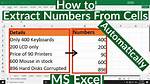 Extract Numbers with Awk