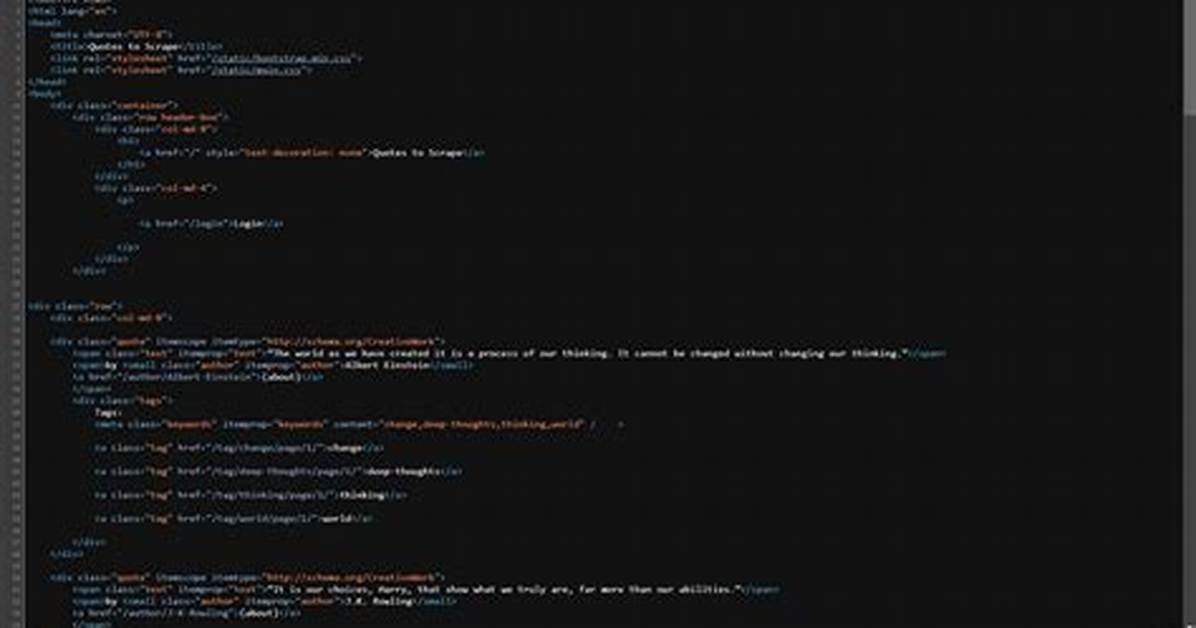 Extracting Text from Html File Using Python