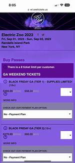 Ezoo Ticket