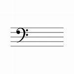 F Clef Staff