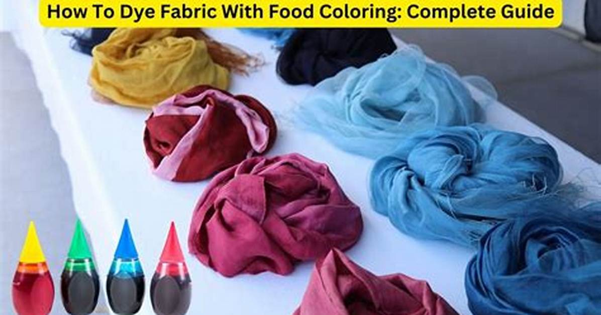 Fabric Coloring