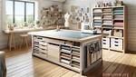 Fabric Cutting Table