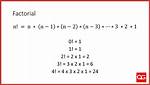 Factorial
