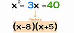 Factorise