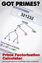 Factorization Calculator