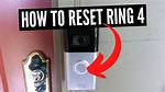 Factory Reset Ring Doorbell