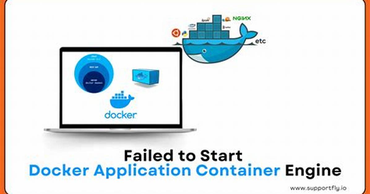 Failed to Start Docker Application Container Engine
