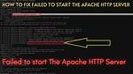Failed to Start the Apache Http Server on Ubuntu 18.04