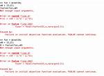 Failure in Initial Objective Function Evaluation. Fsolve Cannot Continue [Closed]