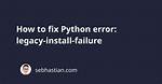 Failure When Try to Install Python Asyncio
