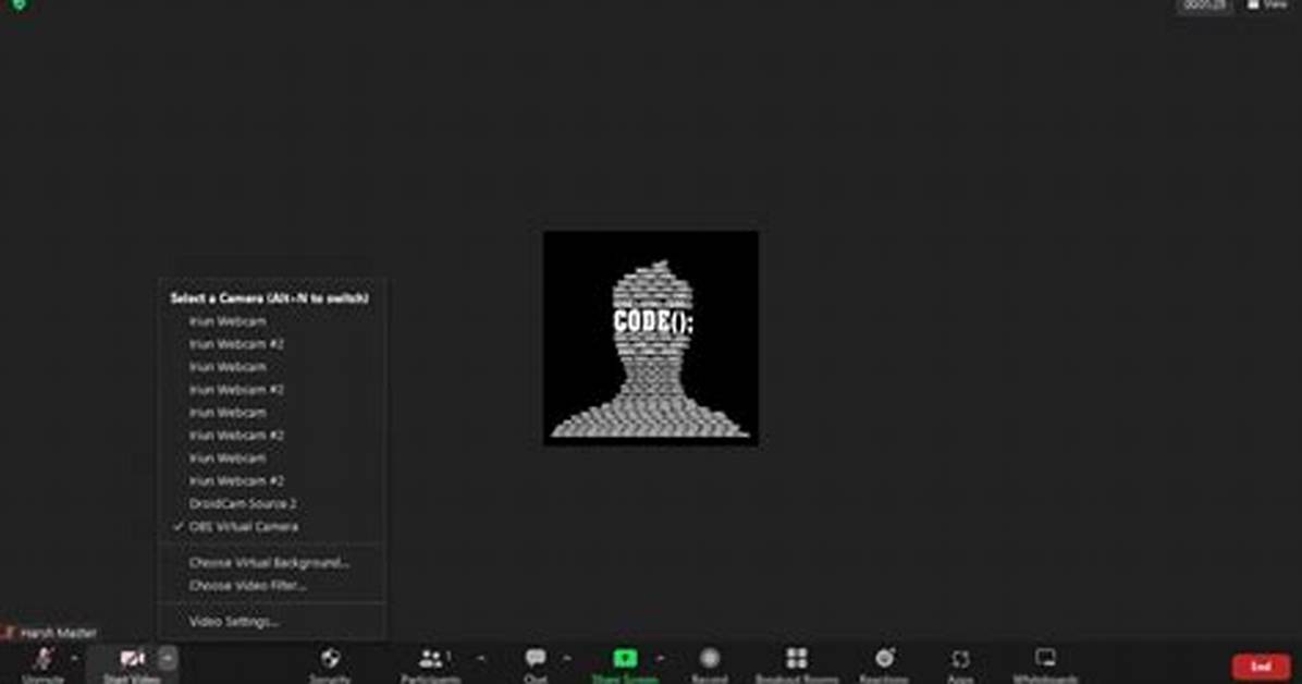 Fake a Webcam Using a Video Loopback Device?