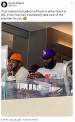 Fans Notice Something Odd About Lebron James’ Phone (Photos)