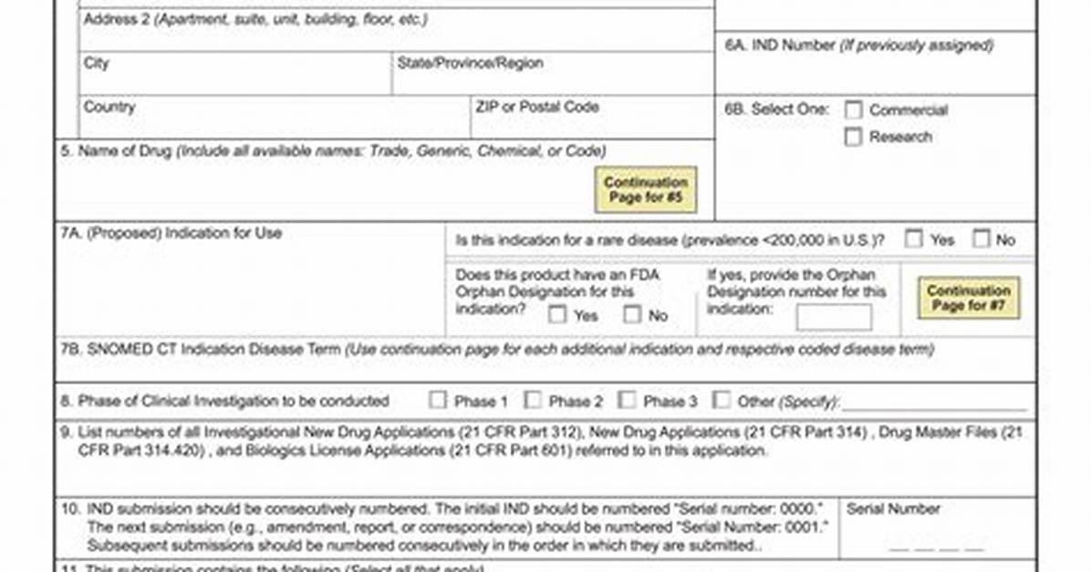 Fda Form 1571