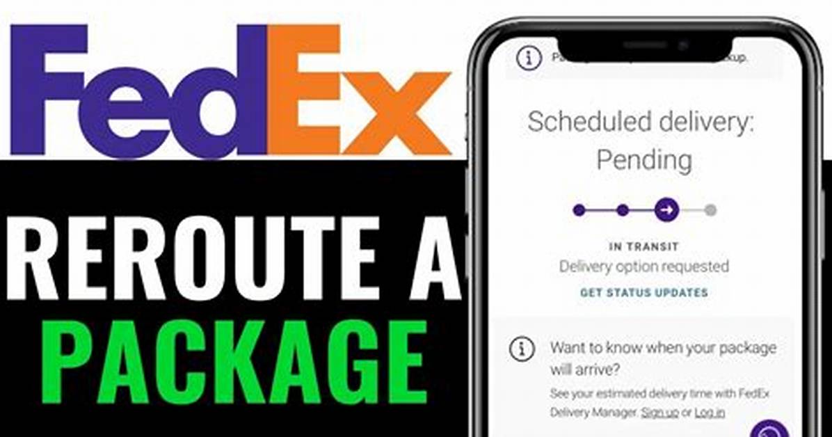 Fedex Intercept Package