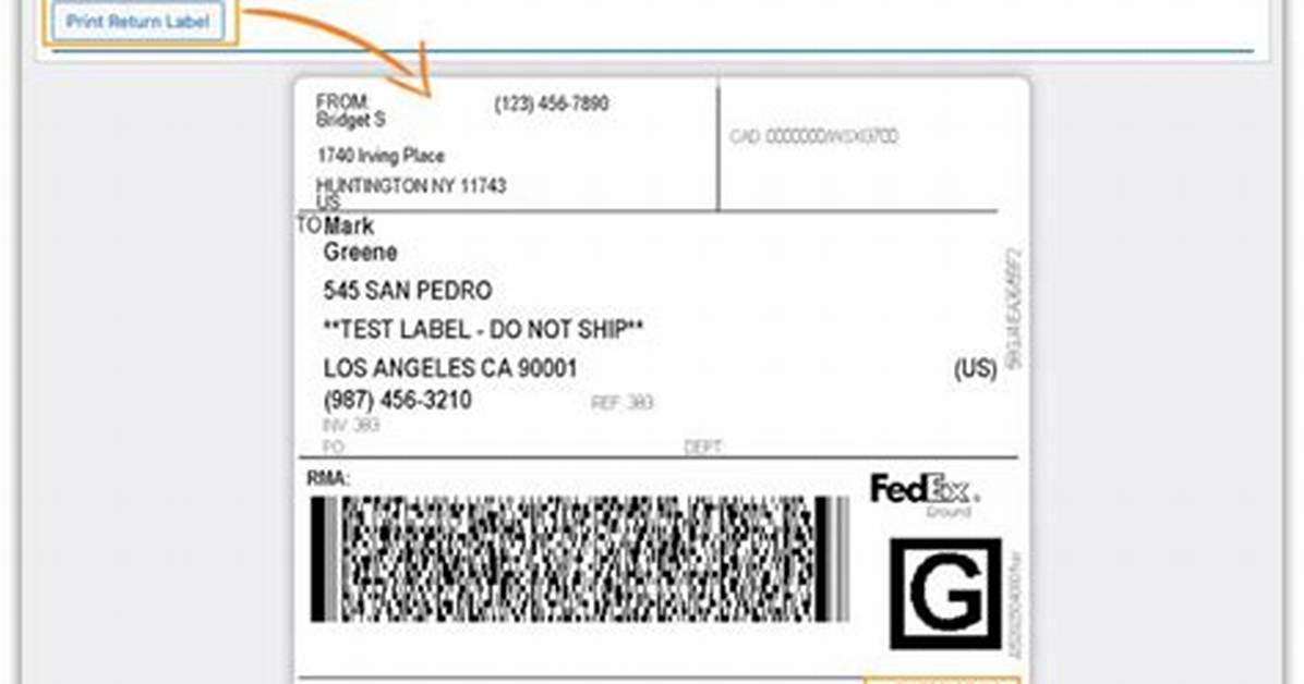 Fedex Return Pickup