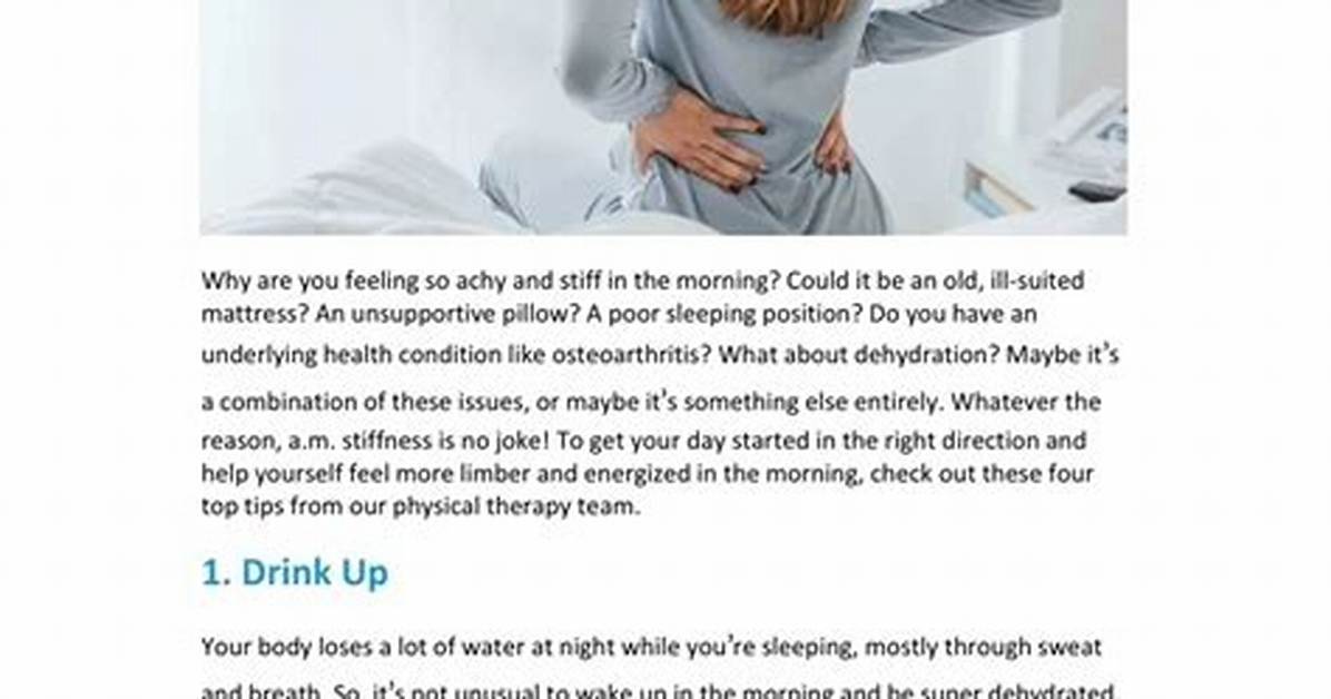 Feeling Achy