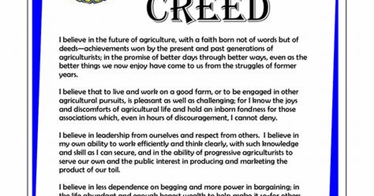 Ffa Creed
