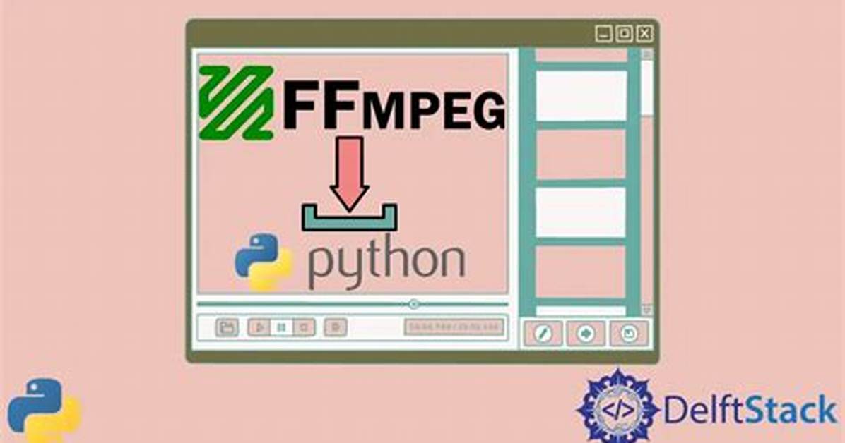 Ffmpeg in Python Script