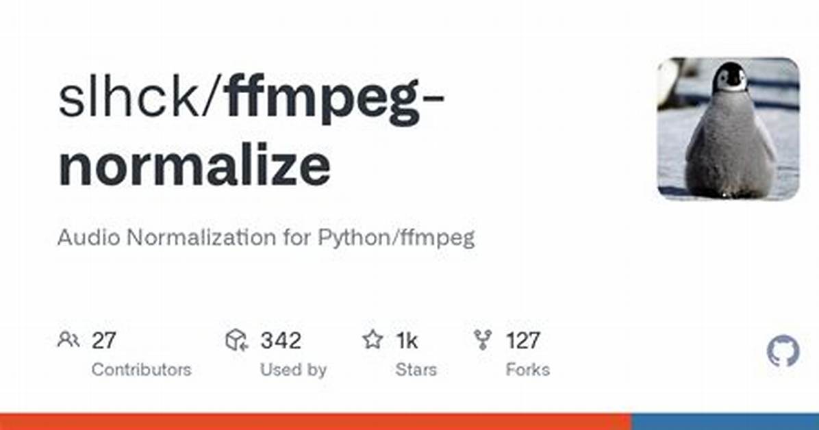 Ffmpeg-Normalize Not Working in Python