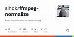 Ffmpeg-Normalize Not Working in Python