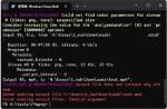 Ffmpeg Resize "Could Not Find Codec Parameters"