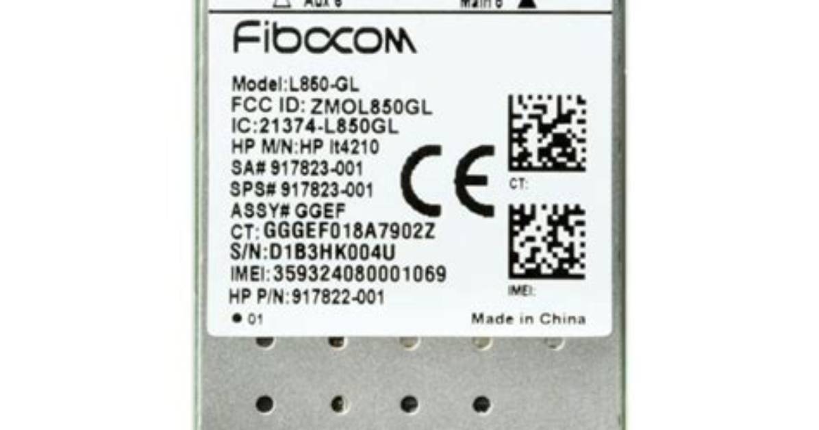 Fibocom Modem Connect Internet at Command Sequence