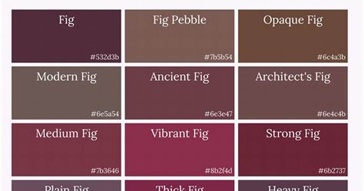 Fig Color