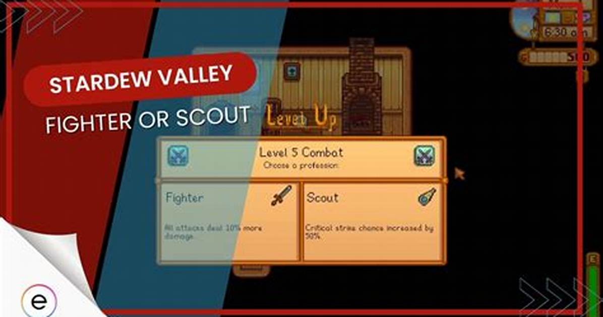 Fighter or Scout Stardew