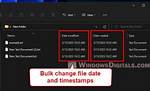 File Modification Timestamp Changed After Copy