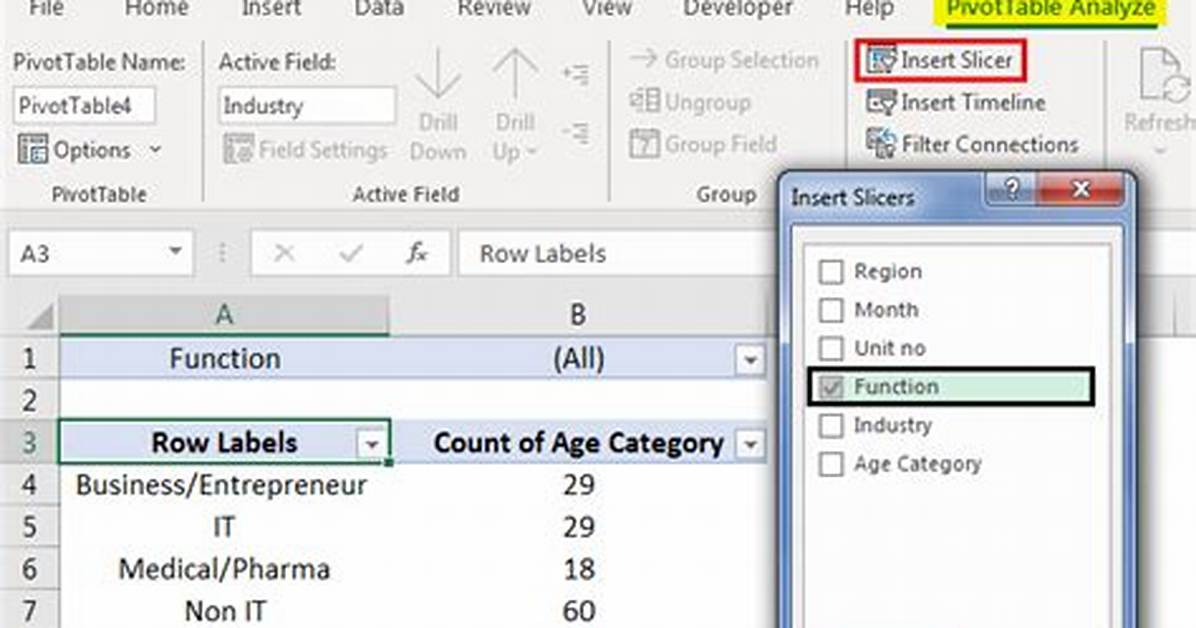 Filter Excel Pivot Table Using Vba