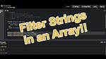 Filter Strings in Array Based on Content (Filter Search Value)