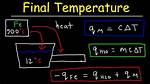 Final Temperature Formula