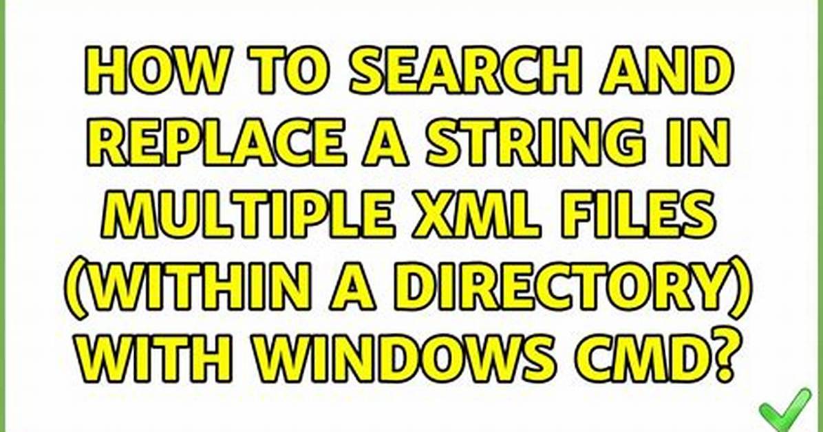 Find String from Multiple Files and Replace It Without Creating New File