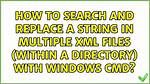 Find String from Multiple Files and Replace It Without Creating New File