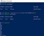 Find String in Array Powershell V2.0