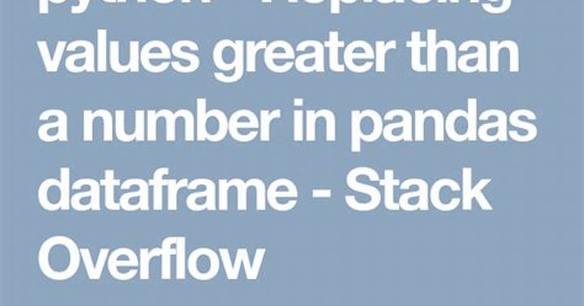 Find Value Greater Than Level - Python Pandas