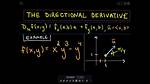 Finding a Directional Derivative