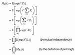 Finding a Joint Moment Generating Function