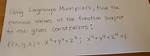 Finding Extreme Values Using Lagrange Multipliers Given Constraint