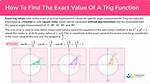 Finding F Interval Trigonometric Function
