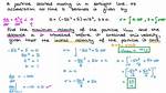 Finding Particle Distance with Acceleration Function