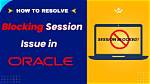 Finding Query from Oracle Which Is Blocking Session