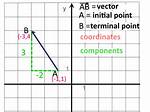 Finding Terminal Points for Vector