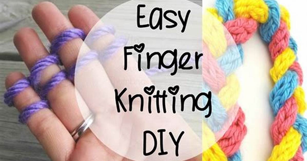 Finger Weaving