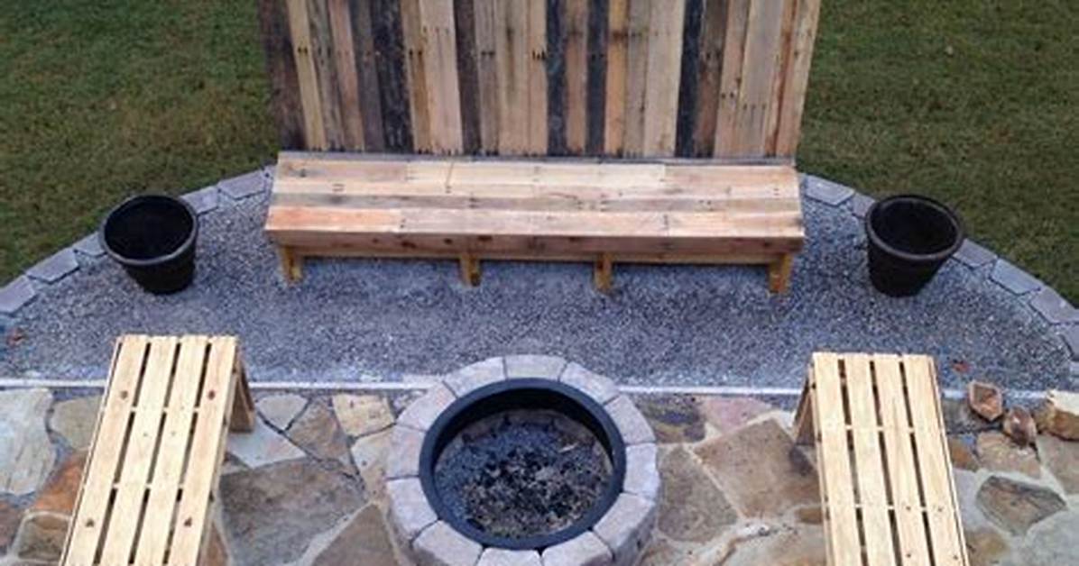Fire Pit Bench