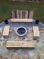 Fire Pit Bench