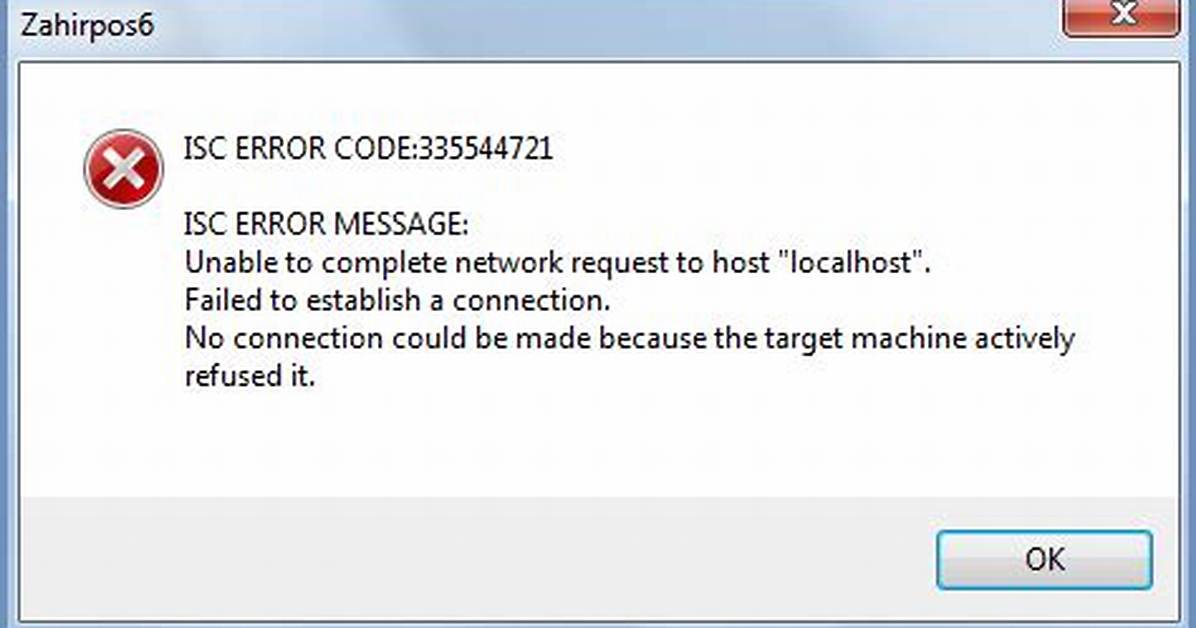 Firebird Isc Error Code:335544721